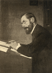 105833 Portret van J.C. Naber, geboren 1858, leraar aardrijkskunde aan het Stedelijk Gymnasium te Utrecht (1882-1883), ...